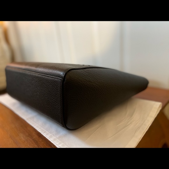 ⭐️NEW Kate spade Faye Drive Elisabeth tote black leather convertible bag NWOT - Picture 7 of 13